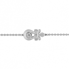 Bracelet diamants  0.1 ct G-VS en Or Blanc - Marisa - MG4010GB2
