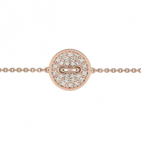 Bracelet Luxe femme -  0.1 ct G-VS en Or Rose - Aiata - MG6A31RB2
