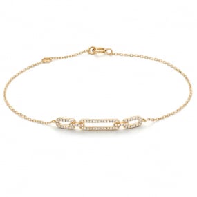 Bracelet Diamants  0.13 ct  en  - Kiera - B3655
