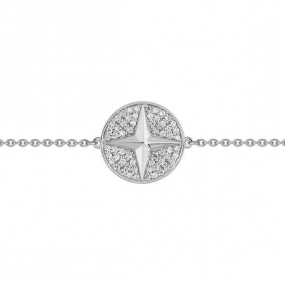 Bracelet diamants  0.19 ct G-VS en Or Blanc - Olivia - MG4003GB2
