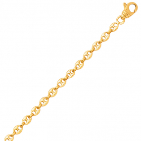 Bracelet en or Grain de Caf 3.2 mm - 3.9g lya - 539.2-B 