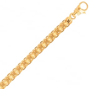 Bracelet en or maille Bismarck 3.1mm - 3.6g Tha - BK50-B