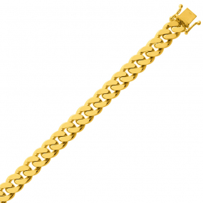 Bracelet en or maille Gourmette 7mm - 35g Valentina - 501.7