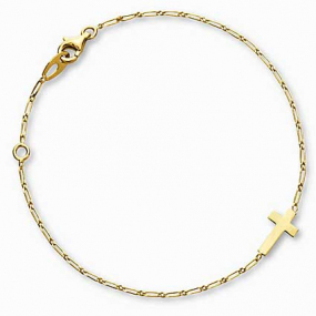 Bracelet Enfant Croix Augis  en Or Jaune  Alexane J7550X0000
