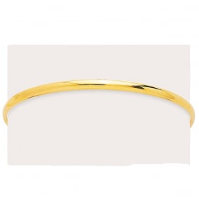 Bracelet jonc fil ovale massif 2,65mm Serena - 359.24