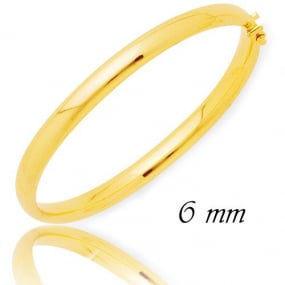 Bracelet Jonc or 6 mm Mizuki - 372M6PM