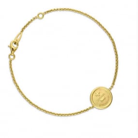 Bracelet  La Mdaille d'Amour -  L'Originale  Augis Or Jaune  Poerava - J10526X000
