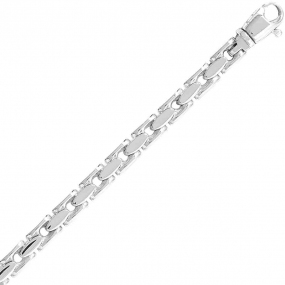 Bracelet or blanc 4.5mm - 11.3g Aliya- 7303GR