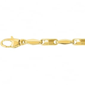 Bracelet or jaune 3mm - 3.95g Espoir- 7323-B