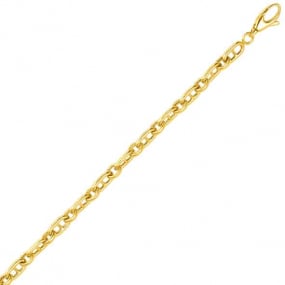 Bracelet or jaune 4 mm - 6.9g Stefania- 764.1-B