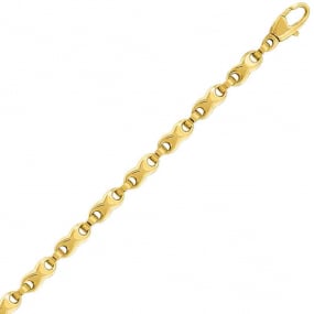 Bracelet or jaune 4mm - 6.35g Clmentine- 7324-B