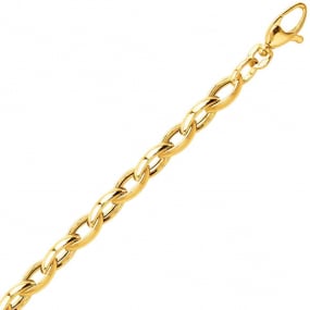 Bracelet or jaune 5mm - 7.1g Nymphea- 798.1-B