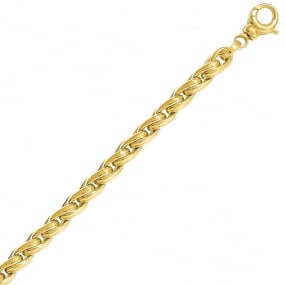 Bracelet or jaune 5mm - 8.7g Lucia- 7334