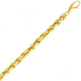 Bracelet or jaune 6.5mm - 16.15g Annabelle- 754.1