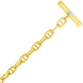 Bracelet or jaune 6 mm - 13.2g Cla- 724.07H-B