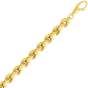 Bracelet or jaune 8mm - 16.15g Annabelle- 759.1