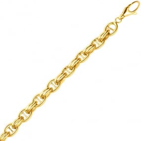 Bracelet or jaune 9 mm - 12.5g Amlie- 760.1-B