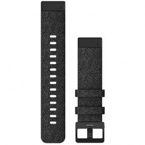 Bracelet Garmin QuickFit 20 mm Noir Chin - Garmin - 010-12875-00