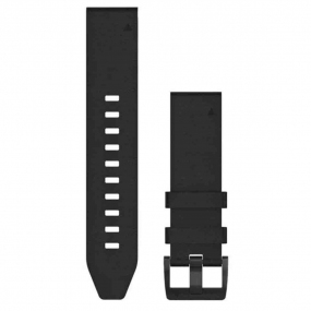 Bracelet QuickFit 22 mm Cuir Noir - Garmin - 010-12740-01