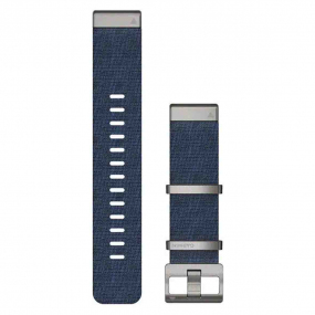 Bracelet QuickFit 22 mm Nylon tiss Indigo - Garmin - 010-12738-02