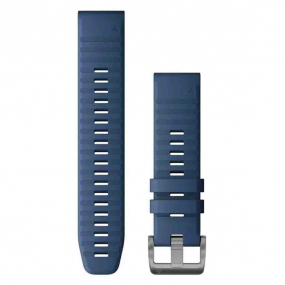 Bracelet QuickFit 22 mm Silicone Bleu Captain - Garmin - 010-12863-21