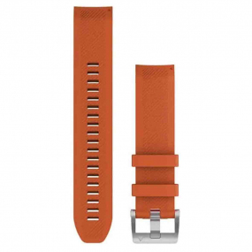 Bracelet QuickFit 22 mm Silicone Orange- Garmin - 010-12738-34