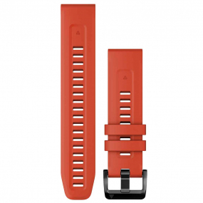 Bracelet QuickFit 22 mm Silicone Rouge - Garmin - 010-13111-04