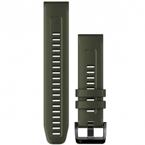 Bracelet QuickFit 22 mm Silicone Vert Fonc - Garmin - 010-13111-03