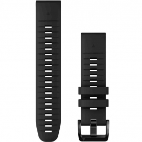 Bracelet QuickFit, 22mm, Silicone, Noir - Garmin - 010-13280-00 