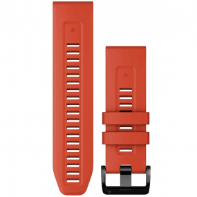 Bracelet QuickFit 26 mm - Silicone Rouge - Garmin - 010-13117-04