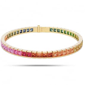 Bracelet Saphirs Rainbow Auxane  - B4344