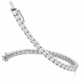 Bracelet Tennis  8.26 ct  G-VS en  - Muse - B3764FMNWAE00