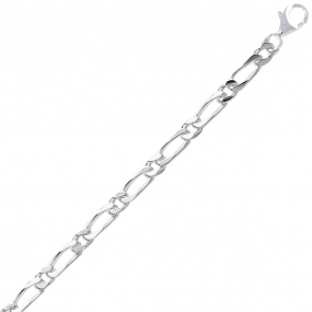 Chaine Argent maille Alterne 11.85g - 3 mm - Mathilde - 301265C