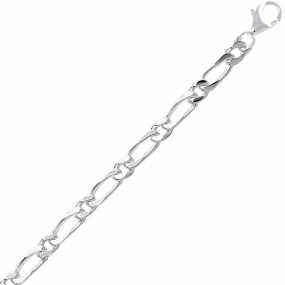 Chaine Argent maille Alterne 18.1g - 4 mm - Magalie - 301266C