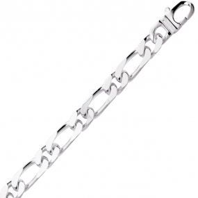 Chaine Argent maille Alterne 51.8g - 7 mm - Lyra - 301269C