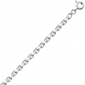 Chaine Argent Maille Forat 4.4g Clarence - 301477C