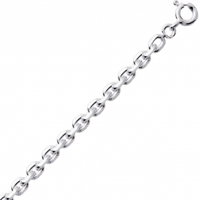 Chaine Argent Maille Forat 9.72g Malika - 301203C