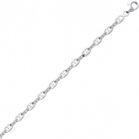 Chaine Argent maille Marine 11.75g - 3 mm - Tahia - 301182C