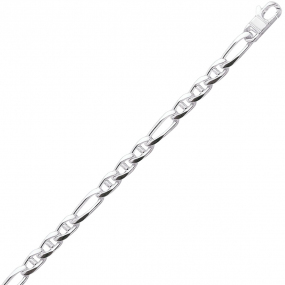 Chaine Argent maille Marine 13.2g - 4 mm - Charlotte - 301474C