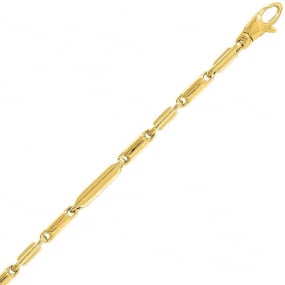 Chaine en or jaune Fantaisie 2mm 10.15g Lanne - 7322 