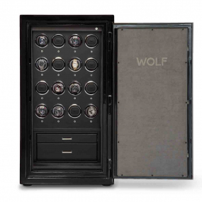 Coffre Montre et bijoux Wolf 1834 -ATLAS 16 PIECE WINDER SAFE - 491664