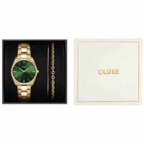 Coffret Cluse Froce Mini Steel - Green & Gold -  - CG11201