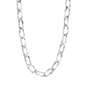 Collier Argent avec lien ovale - Naiomy - Femme - Lyna - N3W51