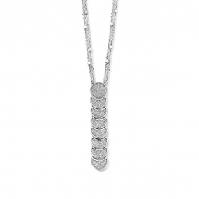 Collier Argent avec oxyde de zirconium - Naiomy - Matahina