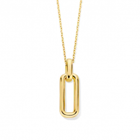 Collier Argent pendentif rectangle - Naiomy - Lola