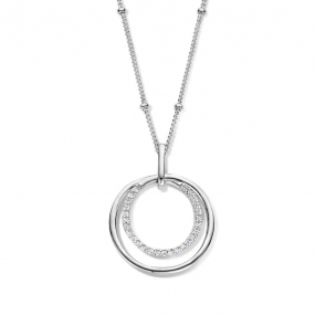 Collier Argent  serti d'oxydes de zirconium  - Naiomy - Splendeur