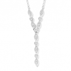 Collier Argent serti de Zirconium - Naiomy - Aleen