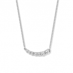 Collier Argent serti de Zirconium - Naiomy - Gaia