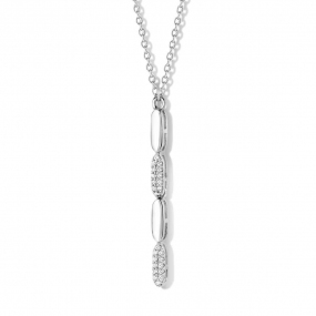 Collier Argent serti de Zirconium - Naiomy - Kiana