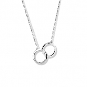 Collier Argent serti de Zirconium - Naiomy - Meredith